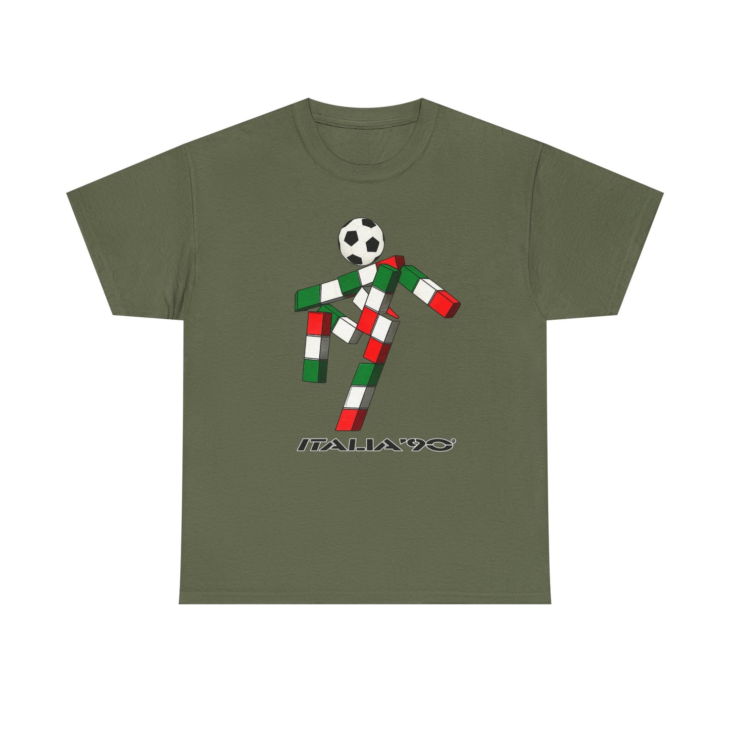 Italia '90 Soccer T‑Shirt — Retro Italian Football World Cup Tee