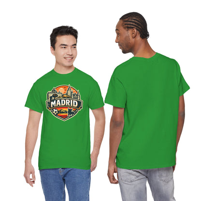 Madrid Skyline Soccer Crest T-Shirt