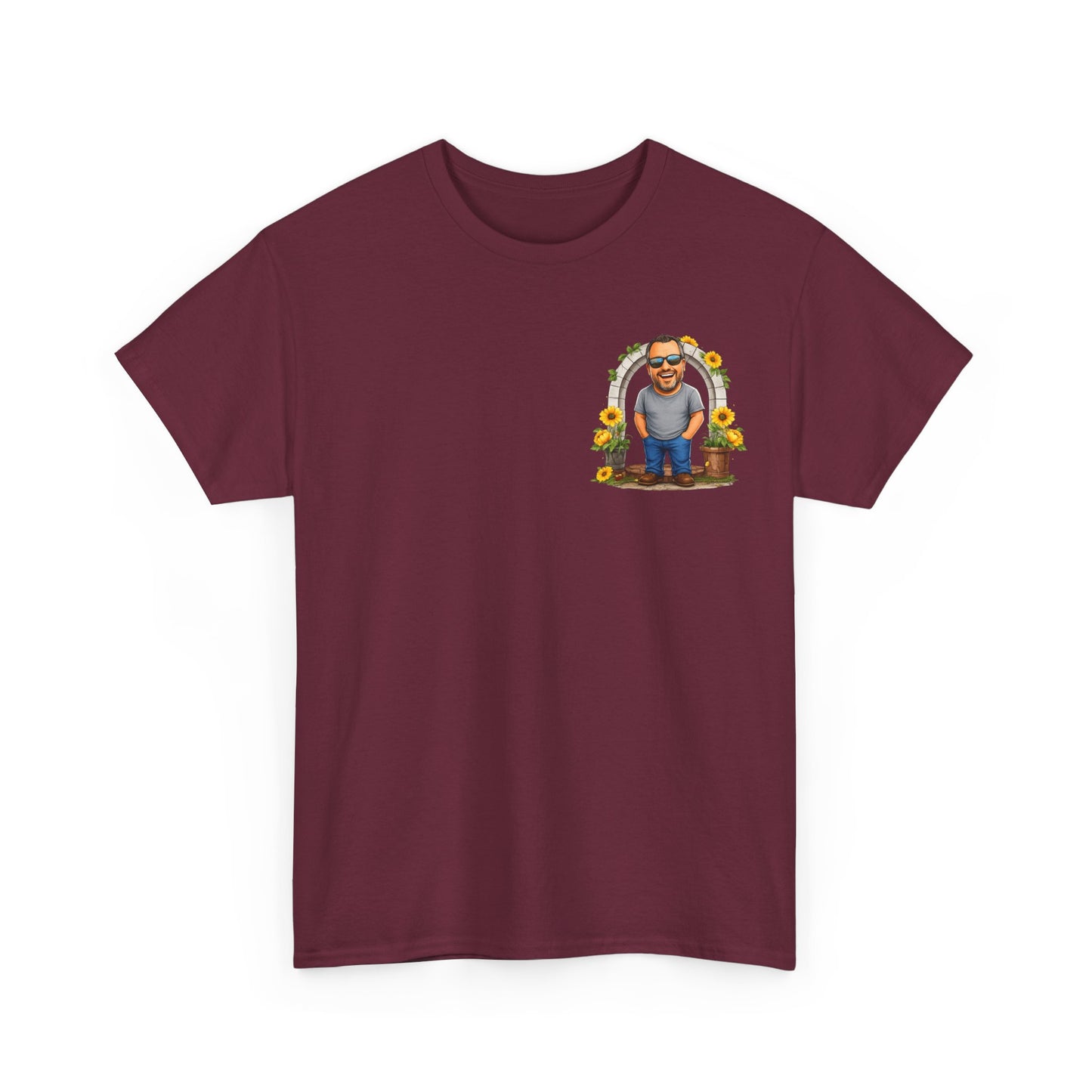 Funny Senior Tee — “At My Age Getting Lucky Means Walking Into a Room and Remembering Why I’m There”