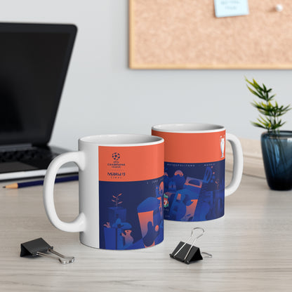 2019 Champions League Final Programme Cover Inspired Coffee Mug — Ceramic Cup (11oz/15oz)