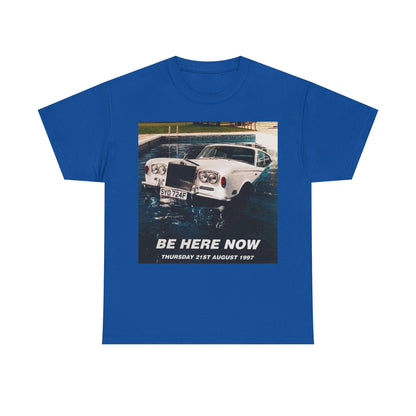 Oasis Be Here Now Vintage Graphic Tee — Retro Aesthetic T‑Shirt (Thursday 21st August 1997)