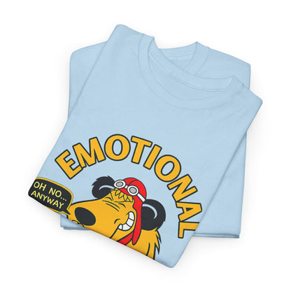 Emotional Support Dog T-Shirt — Cute Cartoon Comfort Pup Tee