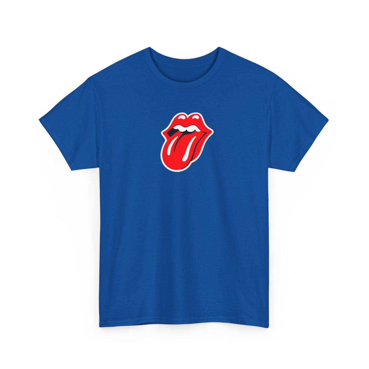 Rock Retro Red Tongue and Lips Graphic Tee