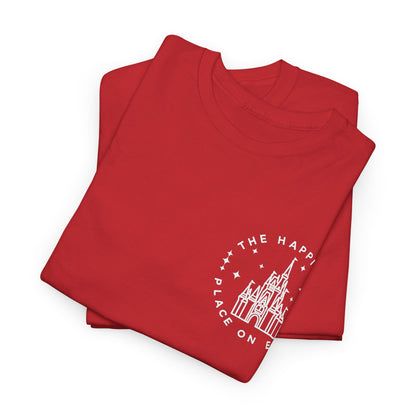 Castle Graphic Tee — "The Happiest Place on Earth" Theme Park T‑Shirt