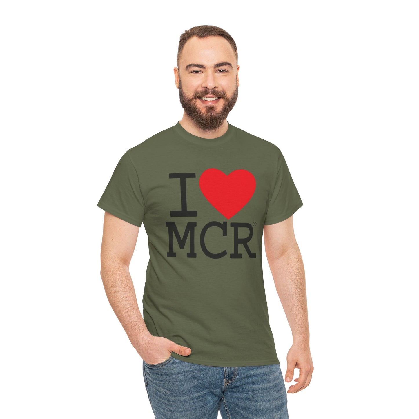 I  LOVE MCR T-Shirt — Manchester Love Tee
