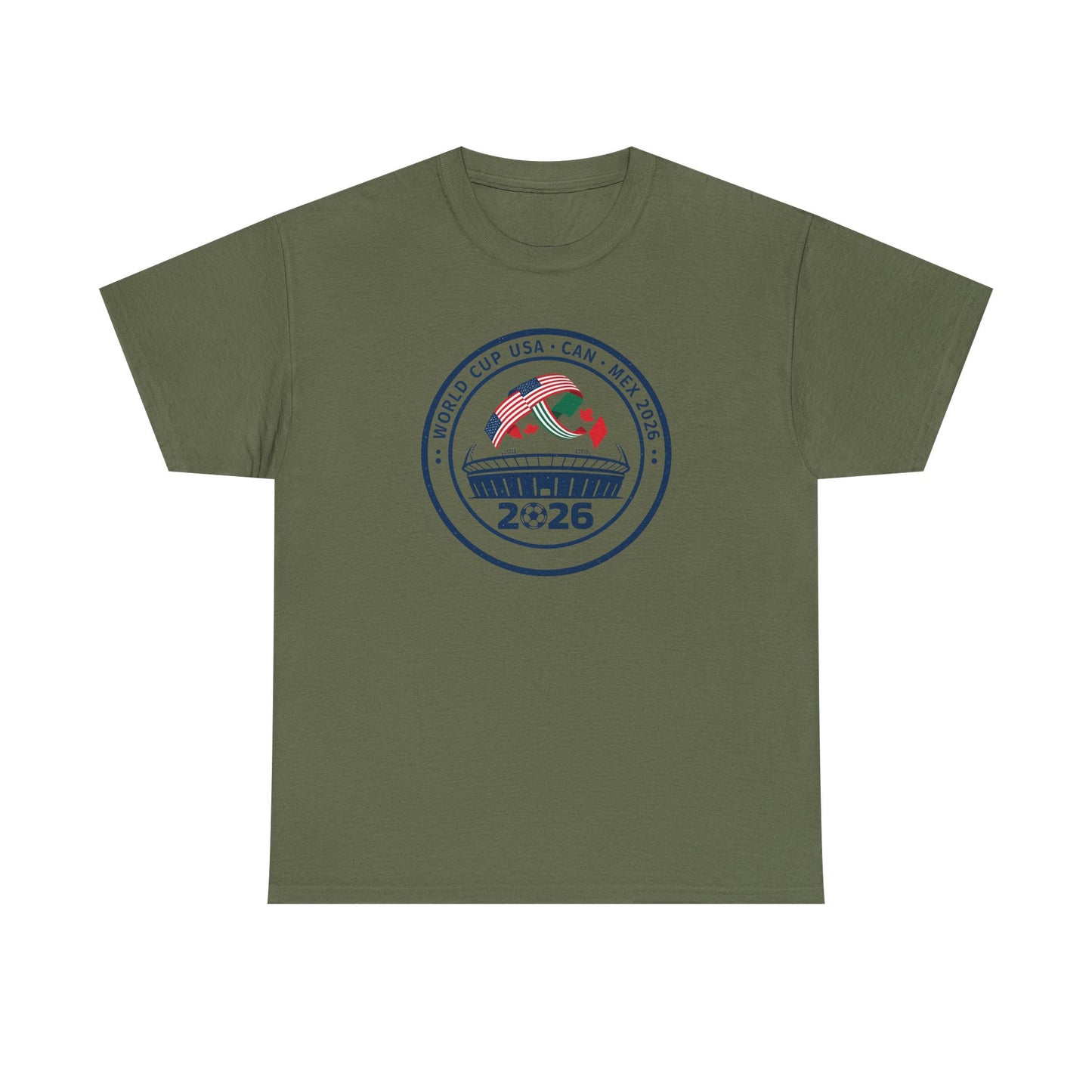 2026 World Cup USA Canada Mexico Soccer Tee