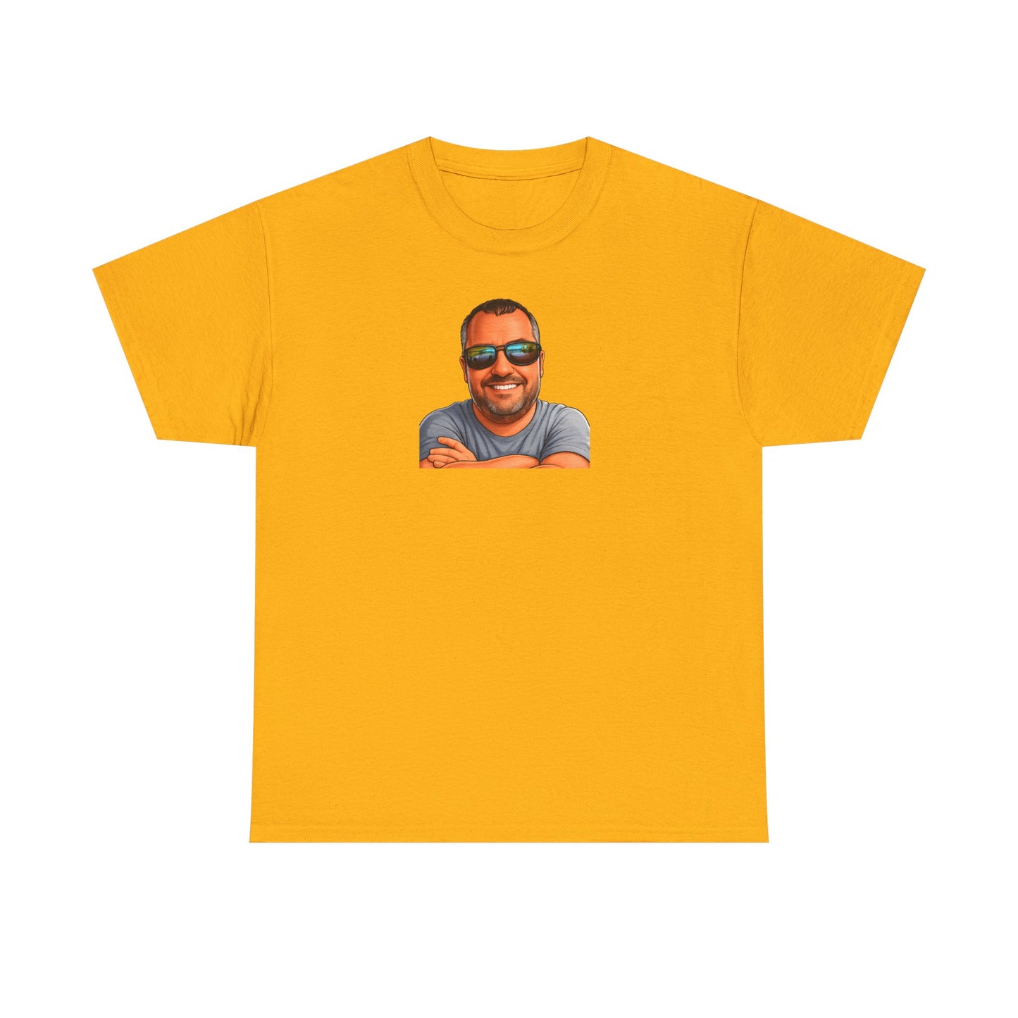 T-Shirt — "Mama Always Said Life Is Like A Box Of Chocolates" Graphic Tee (Funny Retro Portrait)