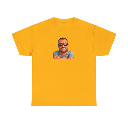 T-Shirt — "Mama Always Said Life Is Like A Box Of Chocolates" Graphic Tee (Funny Retro Portrait)