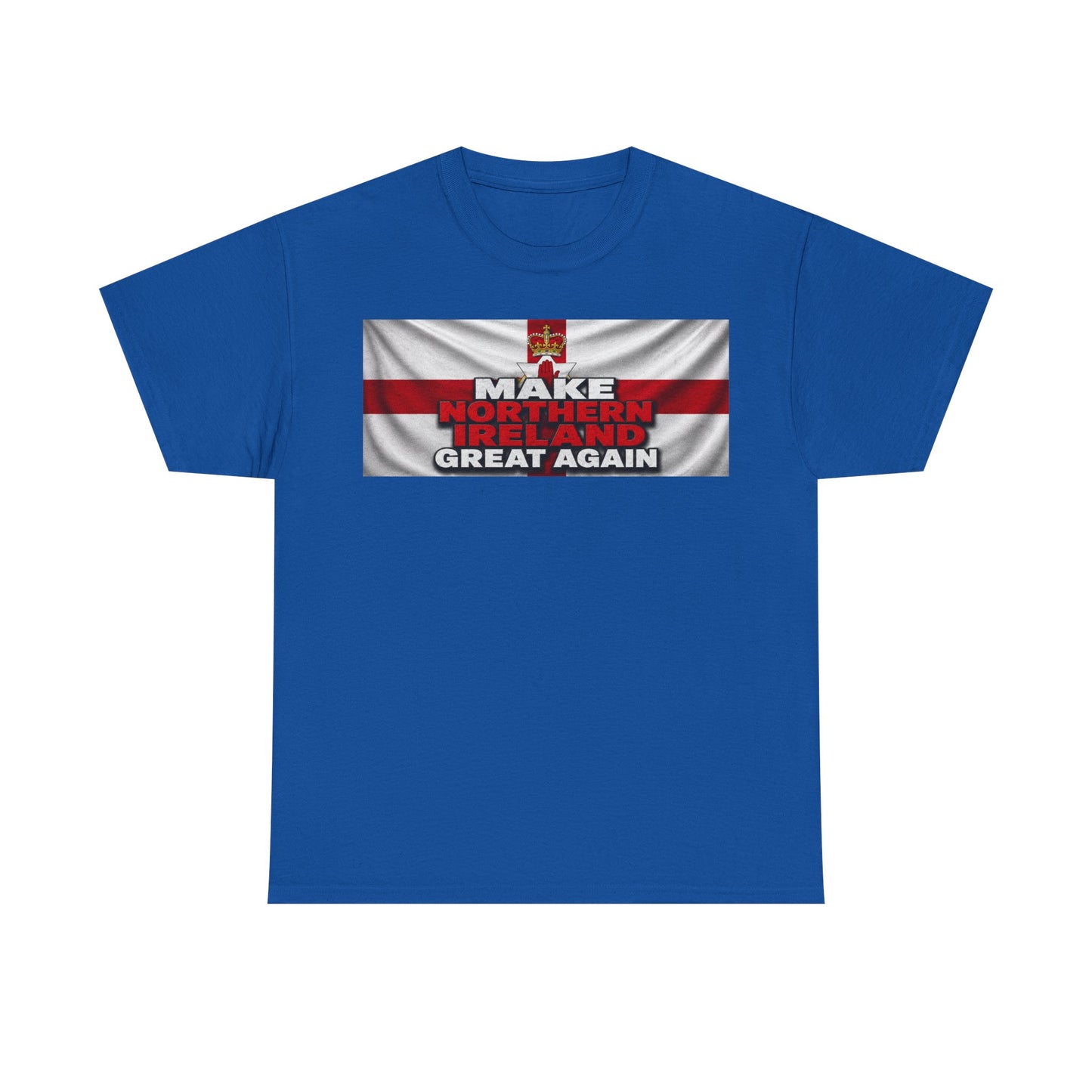 Northern Ireland Collage Tee — "Make Northern Ireland Great Again" Graphic T-Shirt