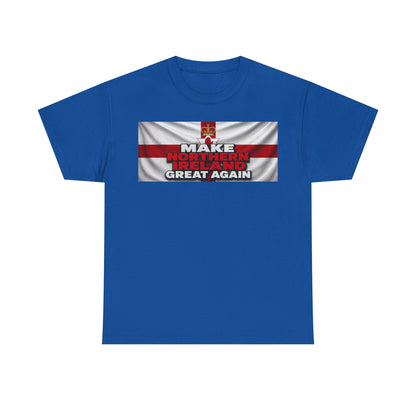 Northern Ireland Collage Tee — "Make Northern Ireland Great Again" Graphic T-Shirt