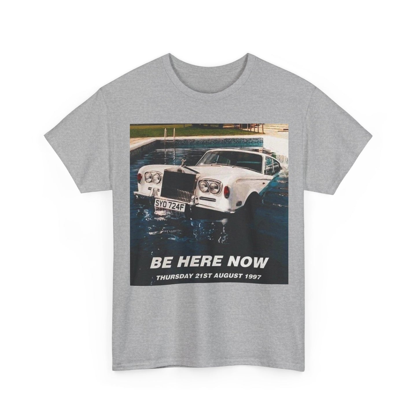Oasis Be Here Now Vintage Graphic Tee — Retro Aesthetic T‑Shirt (Thursday 21st August 1997)