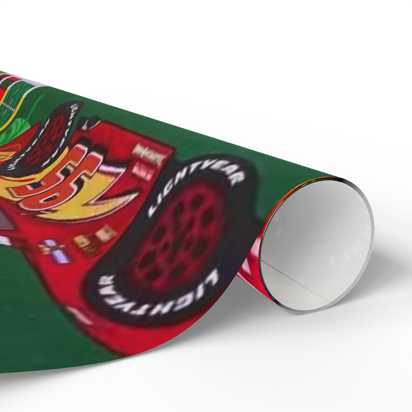 Cars Lightning McQueen Holiday Wrapping Paper – Festive Cheer Gift Wrap