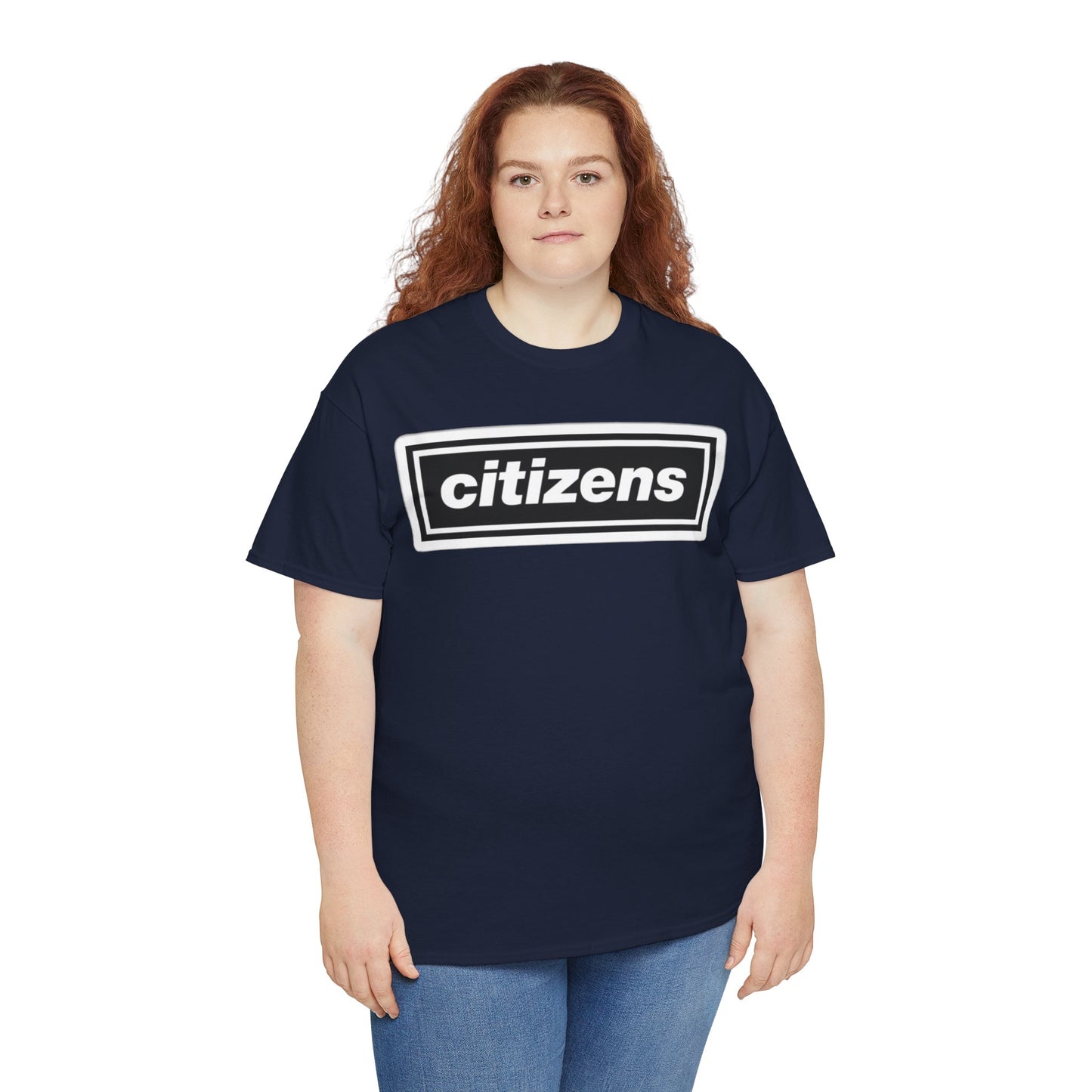 Citizens Manchester City Logo T-Shirt — Minimal Retro Box-Logo Tee