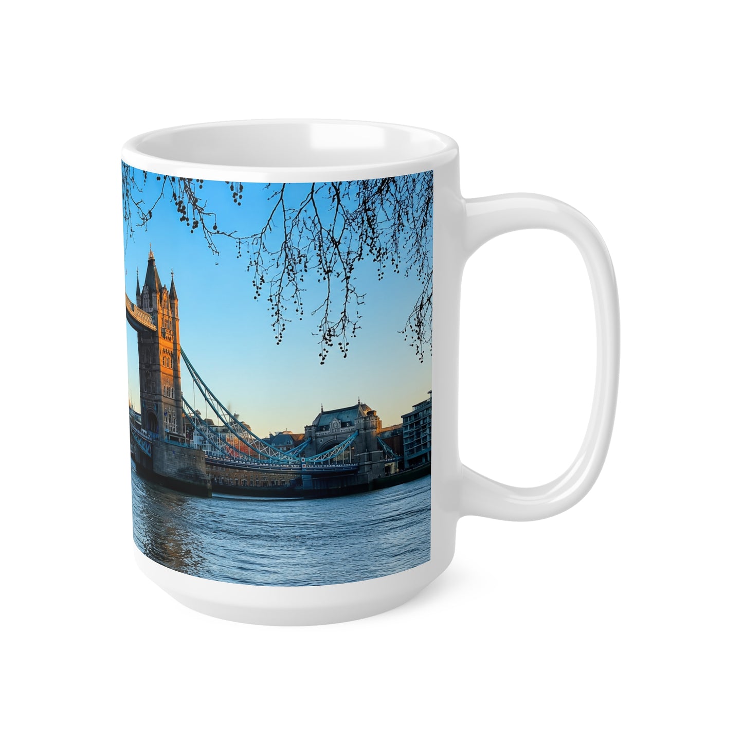 Tower Bridge London Photo Mug — Ceramic Coffee Cup 11oz/15oz