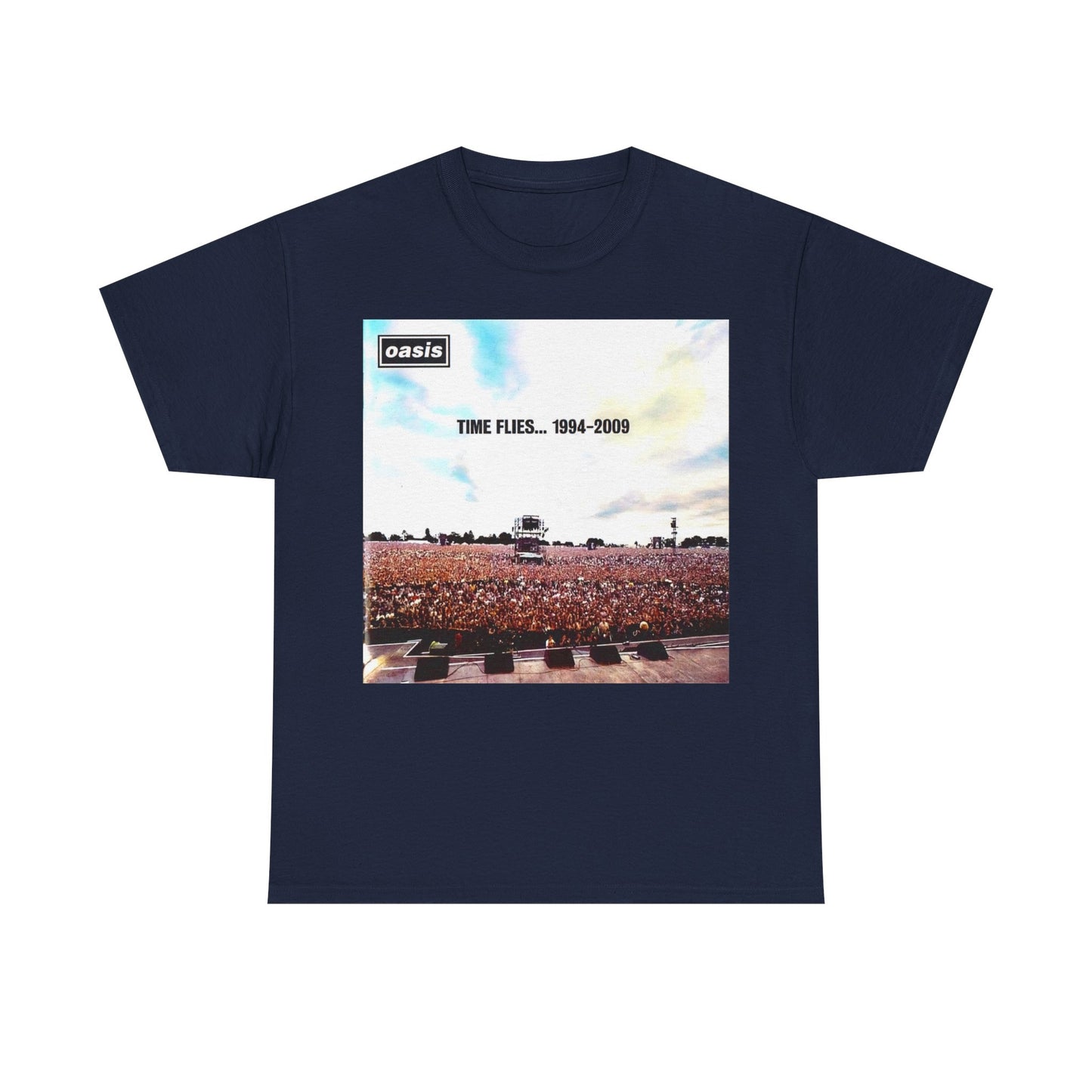 Oasis 'Time Flies 1994–2009' Concert Photo T-Shirt