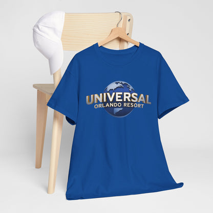 Universal Orlando Resort T‑Shirt — Retro Globe Logo Souvenir Tee