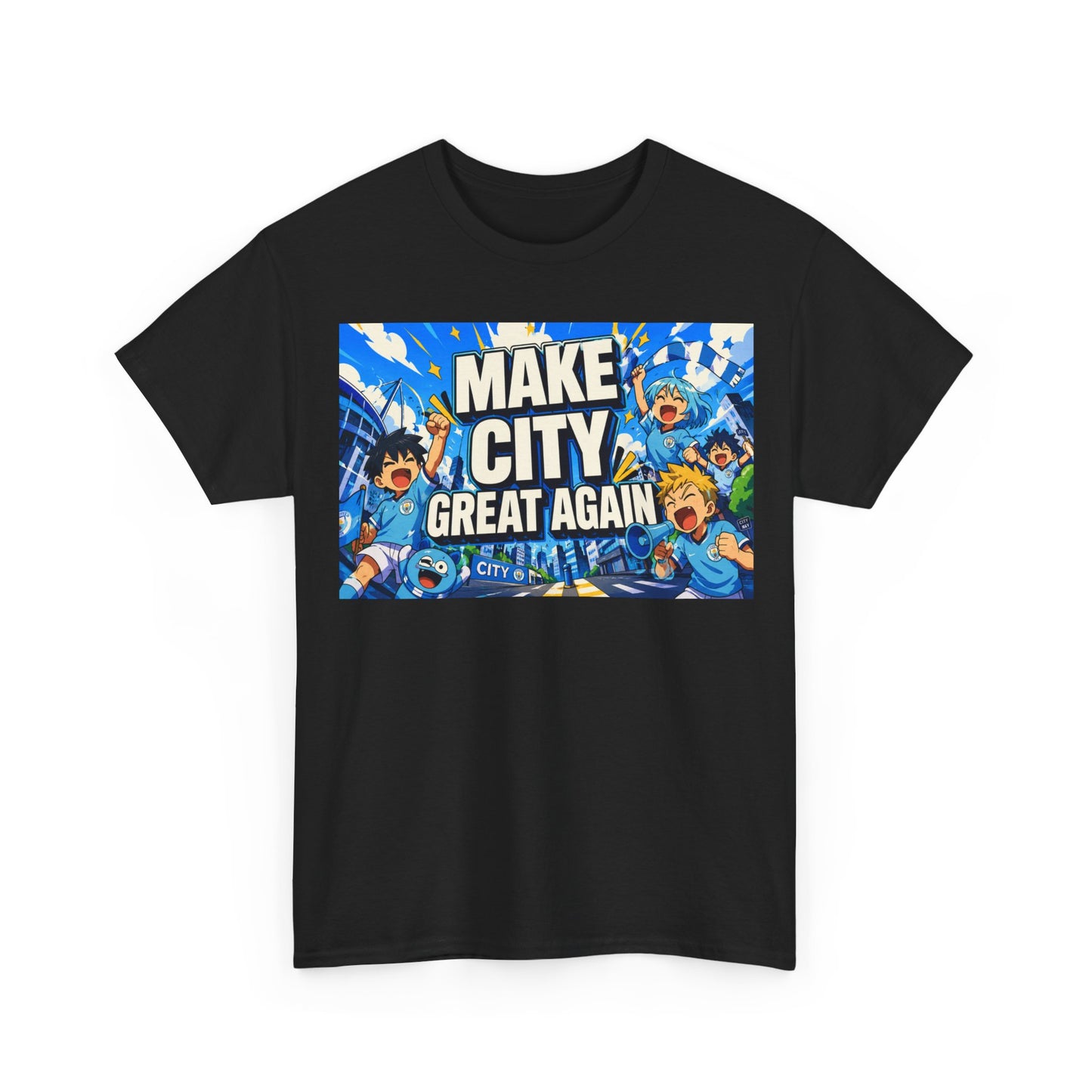 Make City Great Again Graphic Tee — Urban Skateboard Streetwear T-Shirt