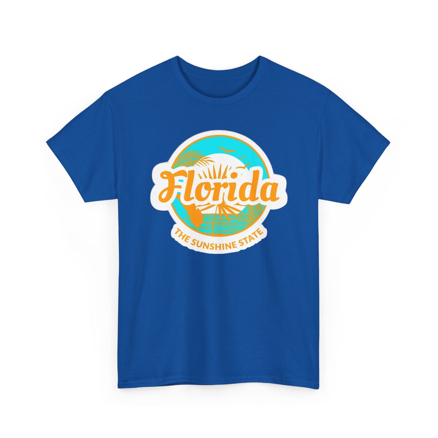 Florida Sunshine State T‑Shirt – Retro Beach Logo Tee