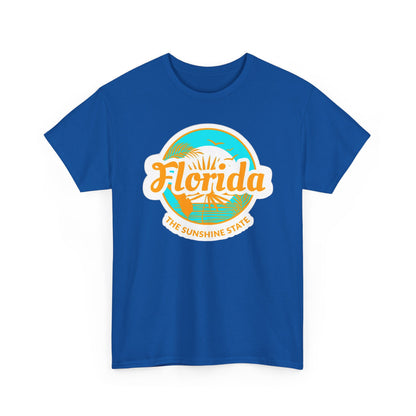 Florida Sunshine State T‑Shirt – Retro Beach Logo Tee