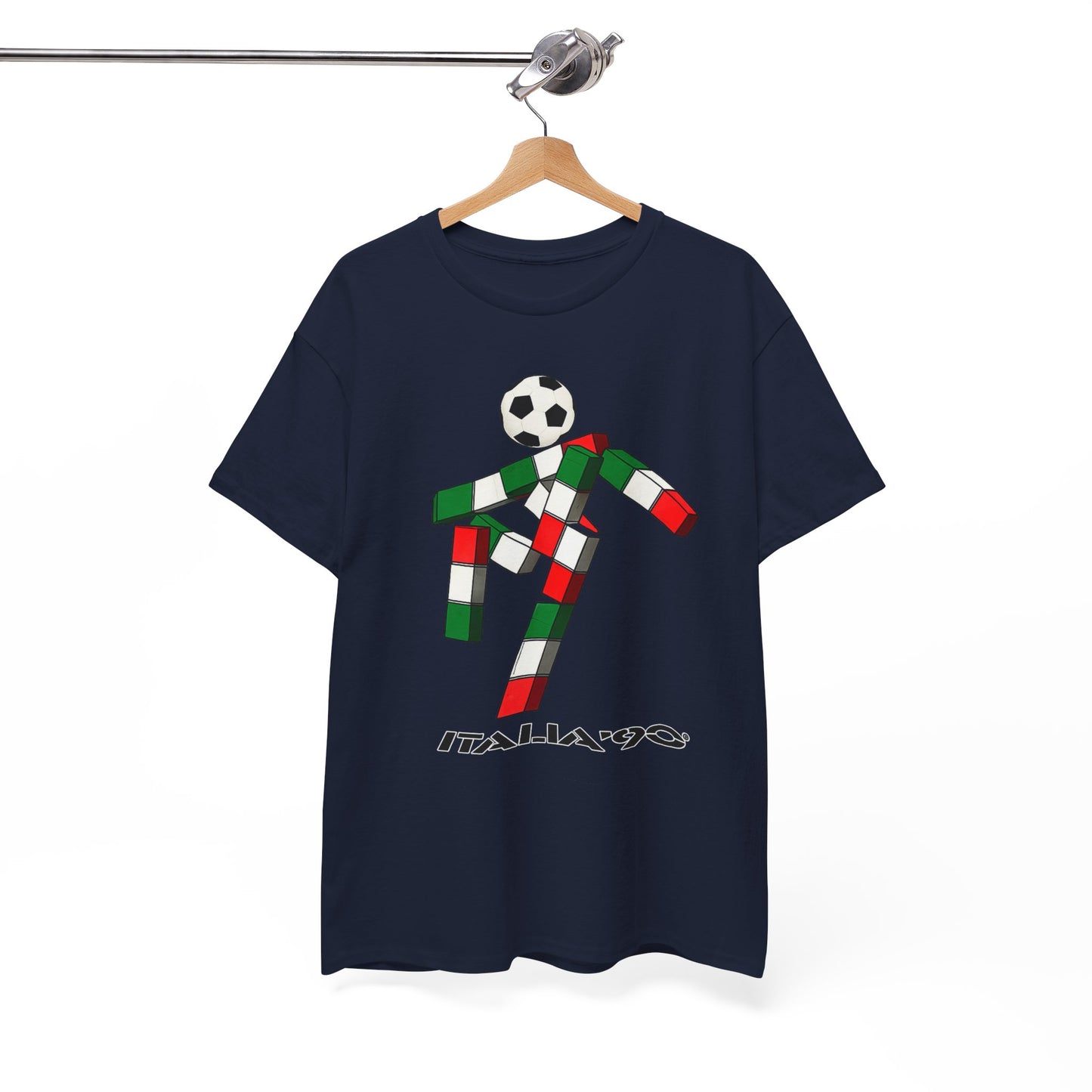 Italia '90 Soccer T‑Shirt — Retro Italian Football World Cup Tee