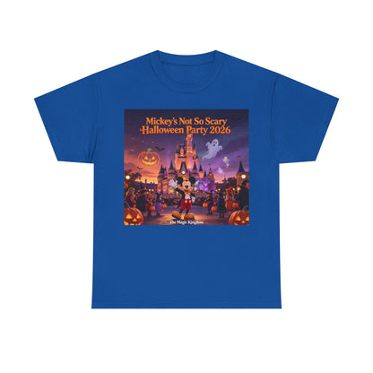 Halloween Party Tee — "Mickey's Not So Scary Halloween Party 2026"