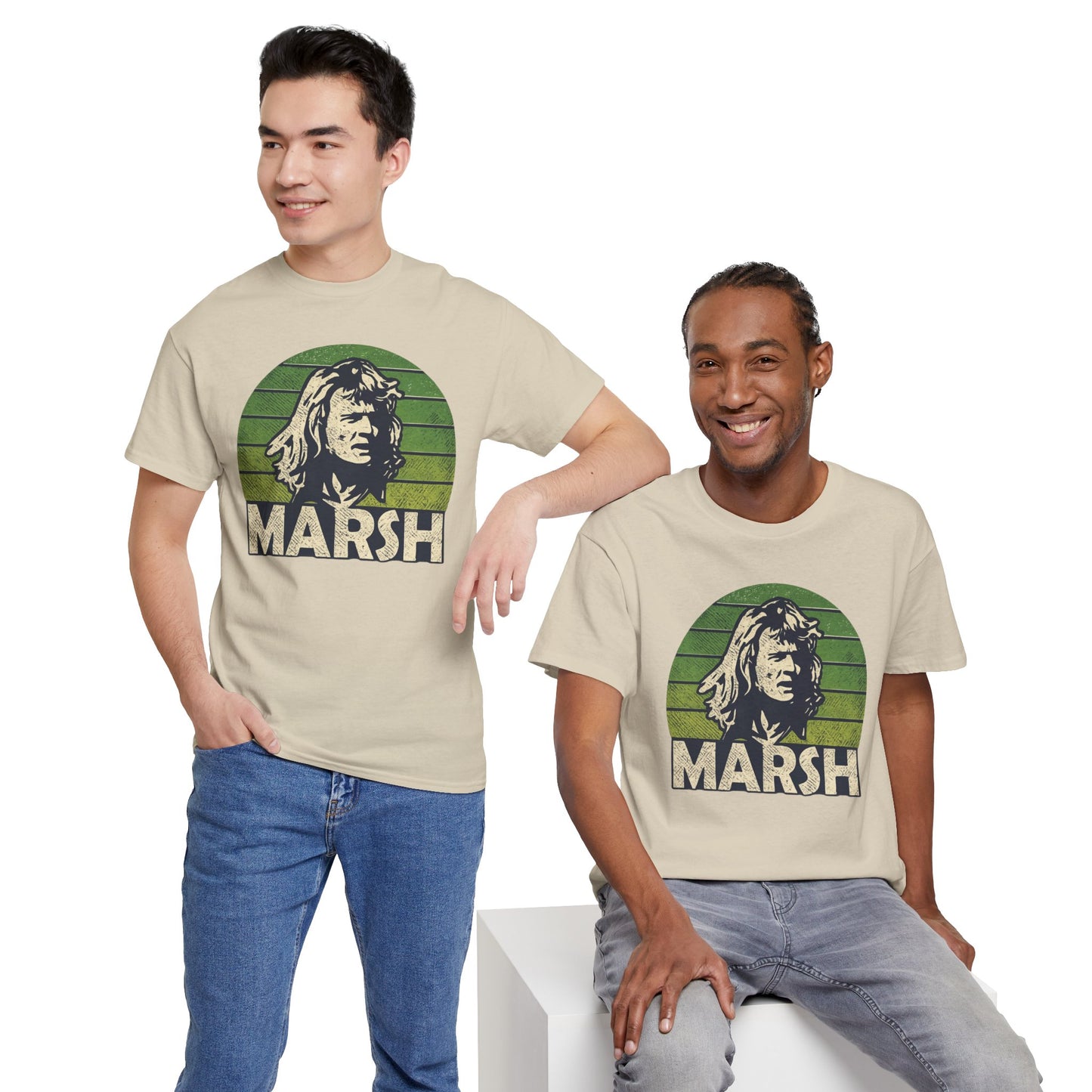 Rodney Marsh Retro Portrait Tee — Graphic T-Shirt