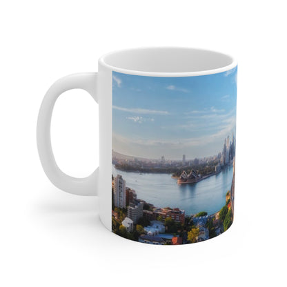 Sydney Harbour Landscape Coffee Mug — Ceramic 11oz & 15oz