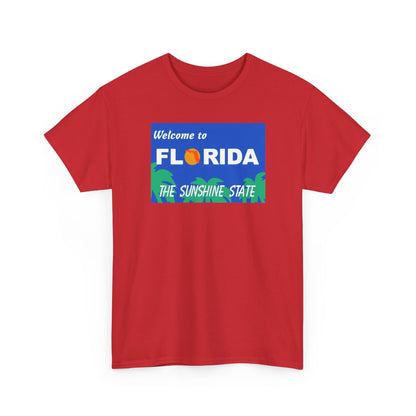 Florida "Welcome to Florida - The Sunshine State" T-Shirt
