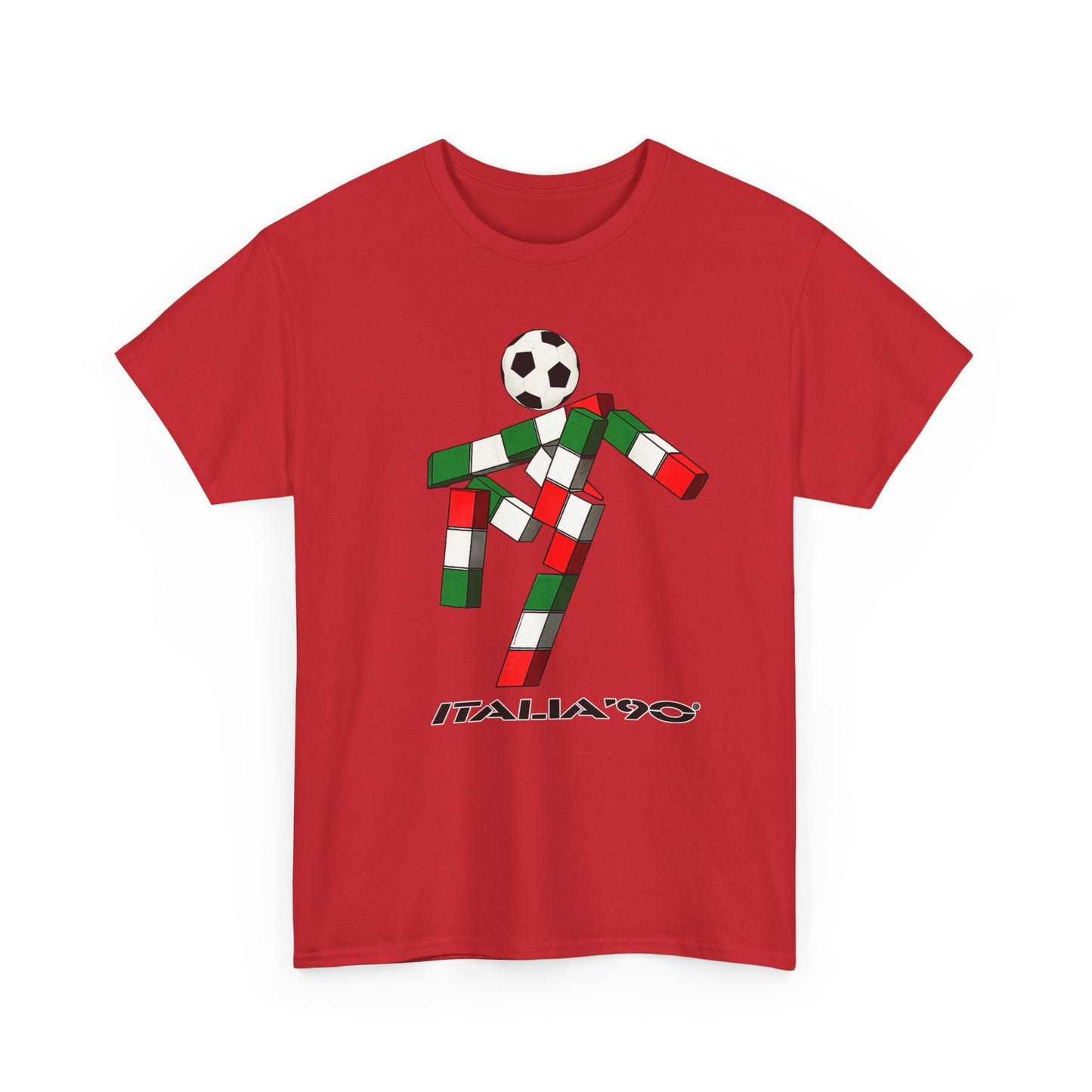 Italia '90 Soccer T‑Shirt — Retro Italian Football World Cup Tee