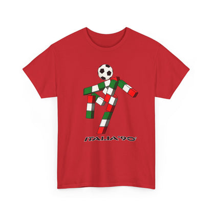 Italia '90 Soccer T‑Shirt — Retro Italian Football World Cup Tee