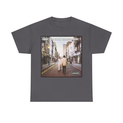 Oasis What's The Story Morning Glory Album Art T-Shirt