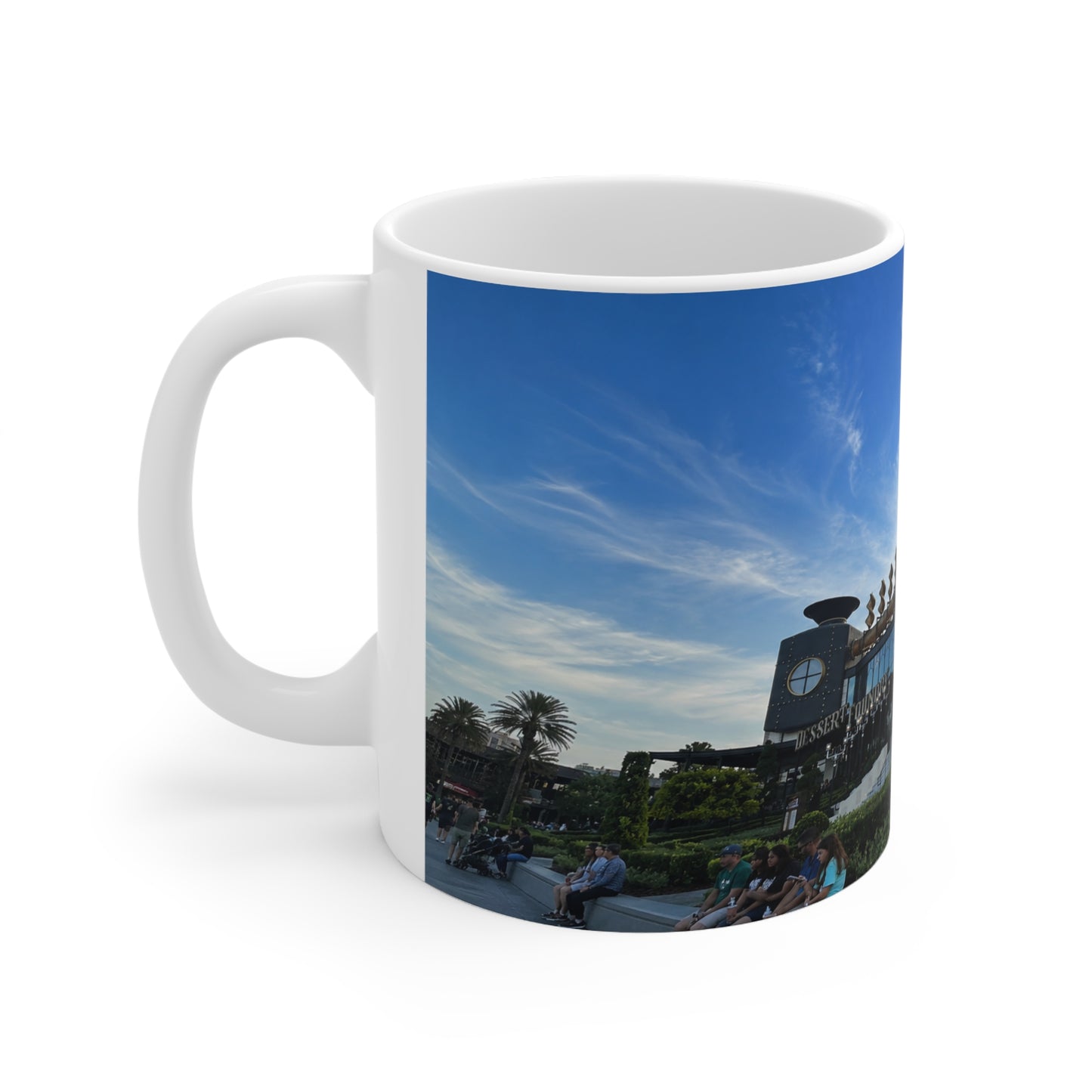 Toothsome Chocolate Emporium Mug – Retro Ride Entrance Photo Coffee Cup (11oz, 15oz)