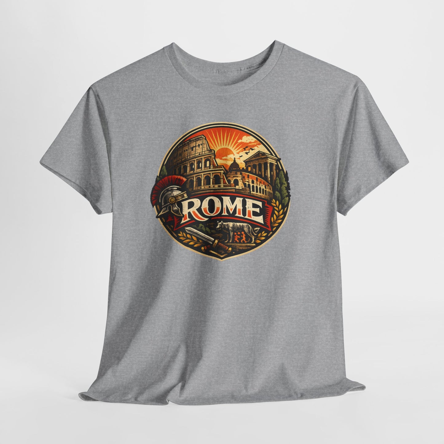 Rome Vintage Graphic Tee — Retro Italy Travel T-Shirt