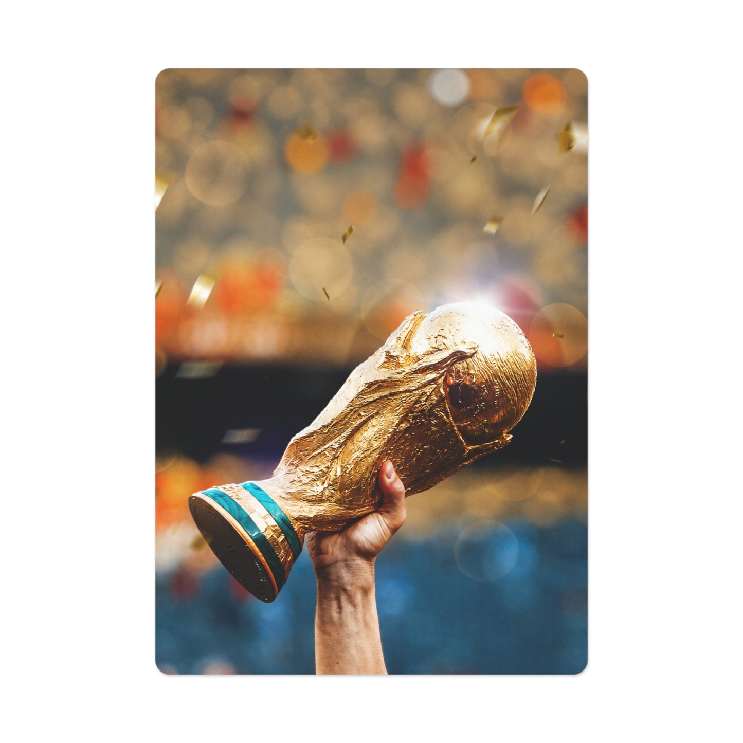 World Cup Trophy Playing / Poker Cards