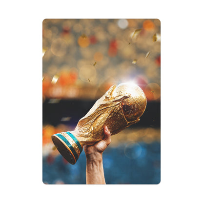 World Cup Trophy Playing / Poker Cards