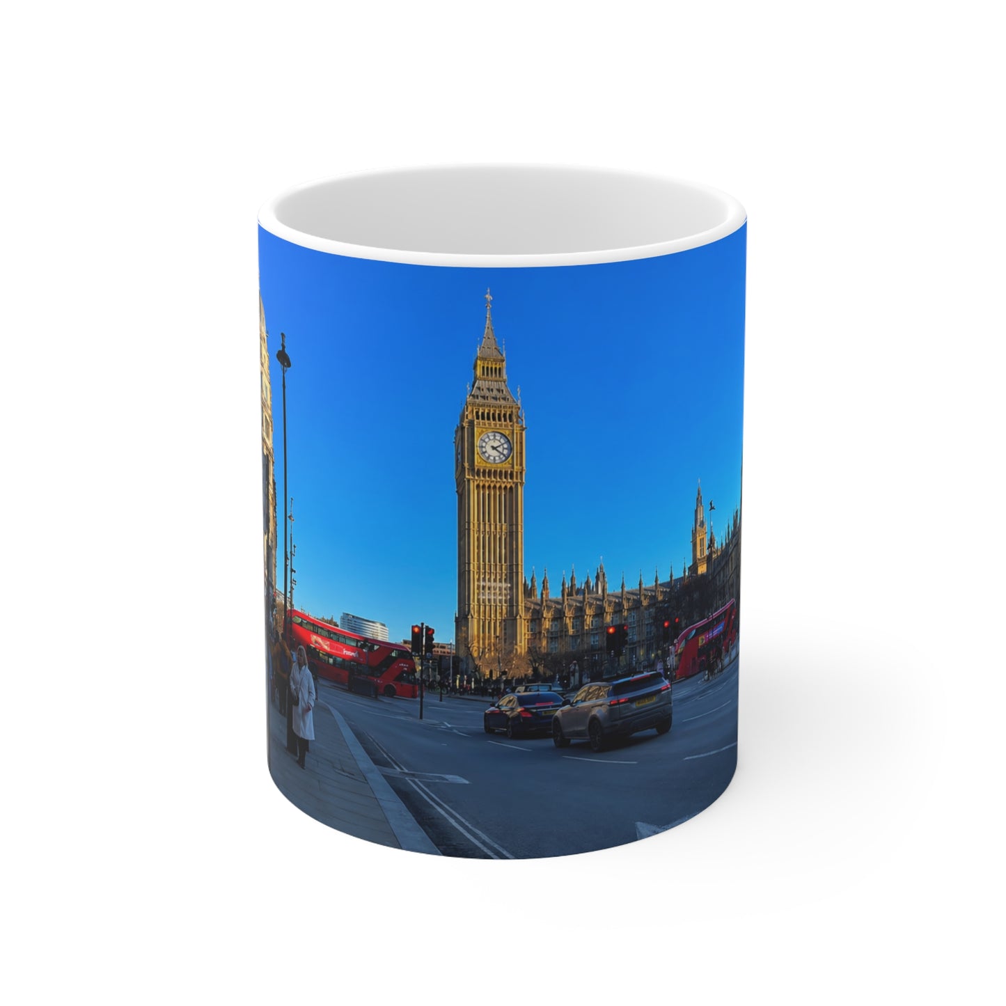 London Big Ben Ceramic Coffee Mug – Iconic Cityscape 11oz & 15oz