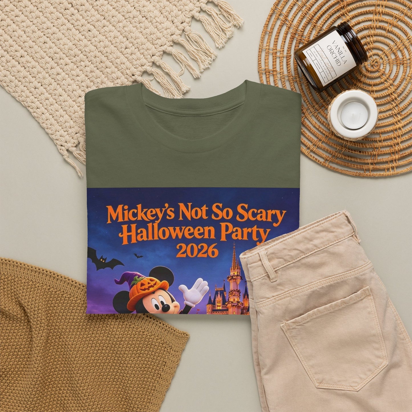 Halloween Party T‑Shirt — "Not So Scary" 2026 Magic Kingdom Tee