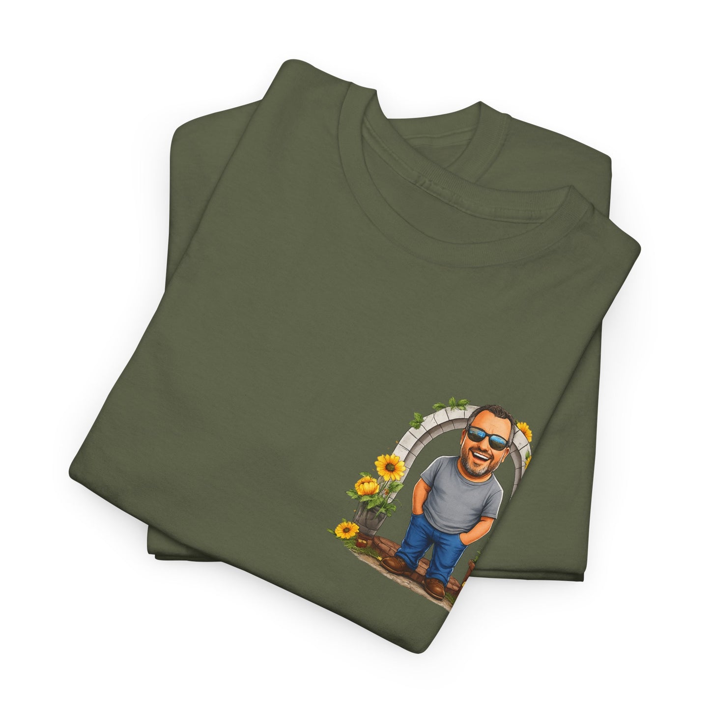Funny Senior Tee — “At My Age Getting Lucky Means Walking Into a Room and Remembering Why I’m There”