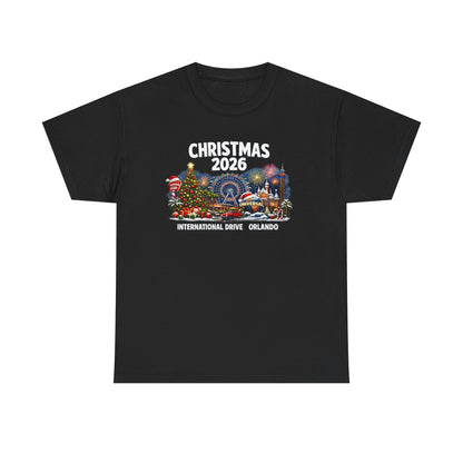 Christmas 2026 Orlando T-Shirt — International Drive Holiday Souvenir