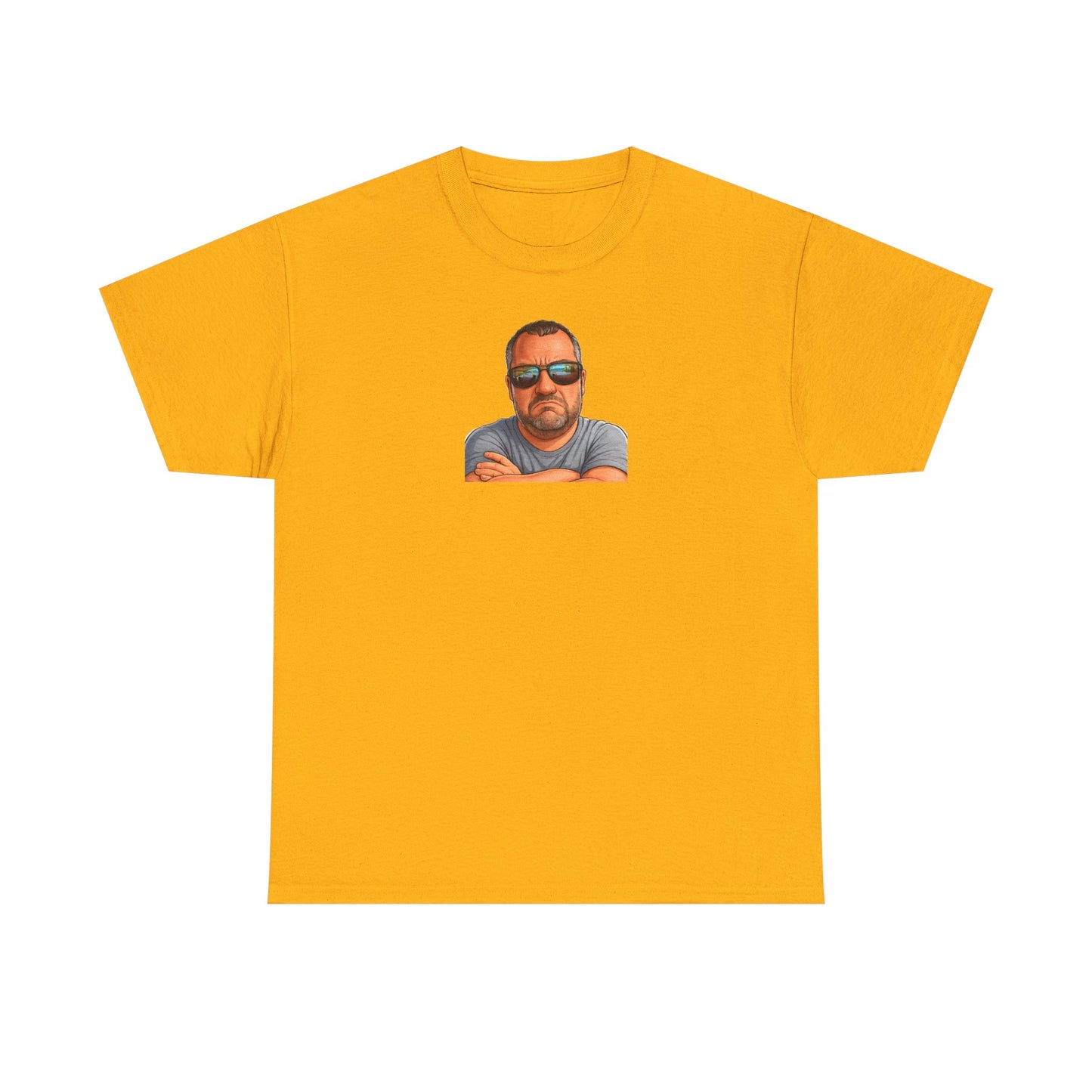 Go Ahead Make My Day T-Shirt — Sunglasses Guy Graphic Tee