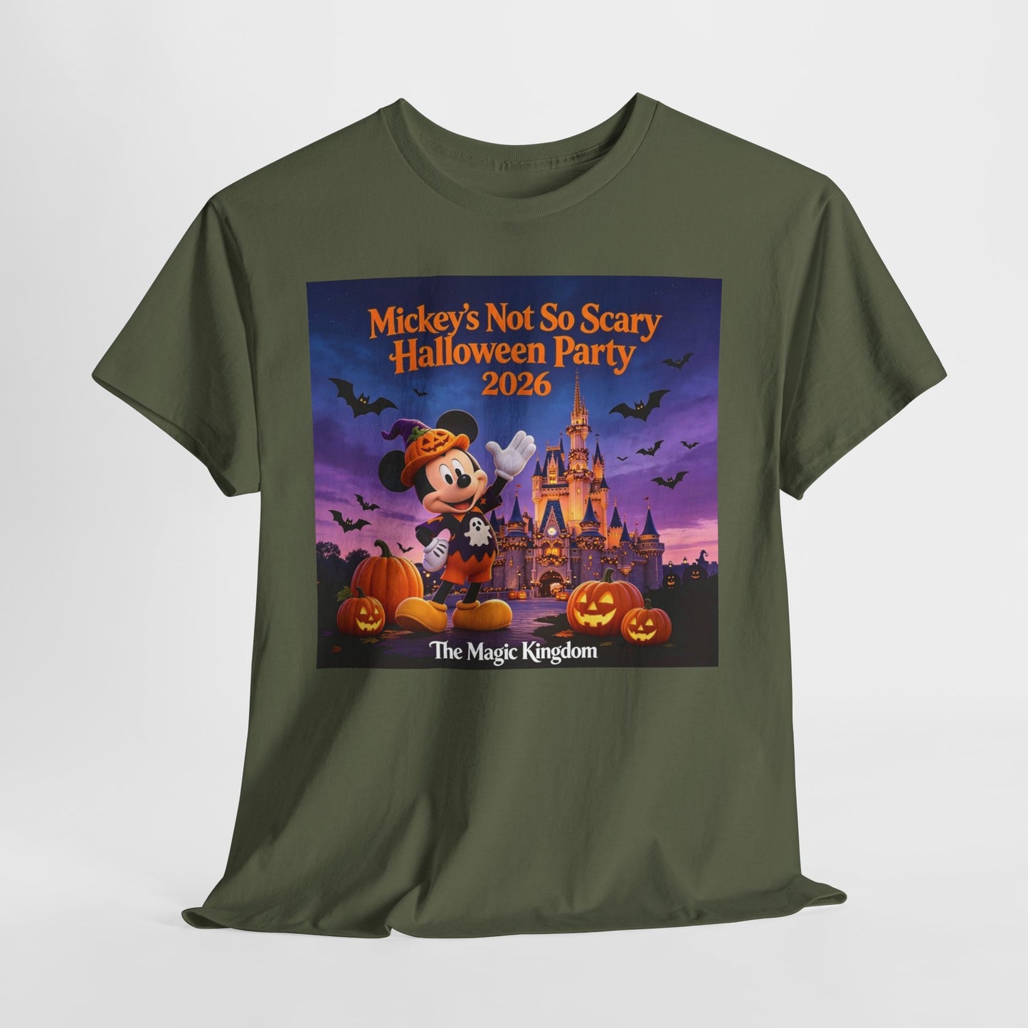 Halloween Party T‑Shirt — "Not So Scary" 2026 Magic Kingdom Tee