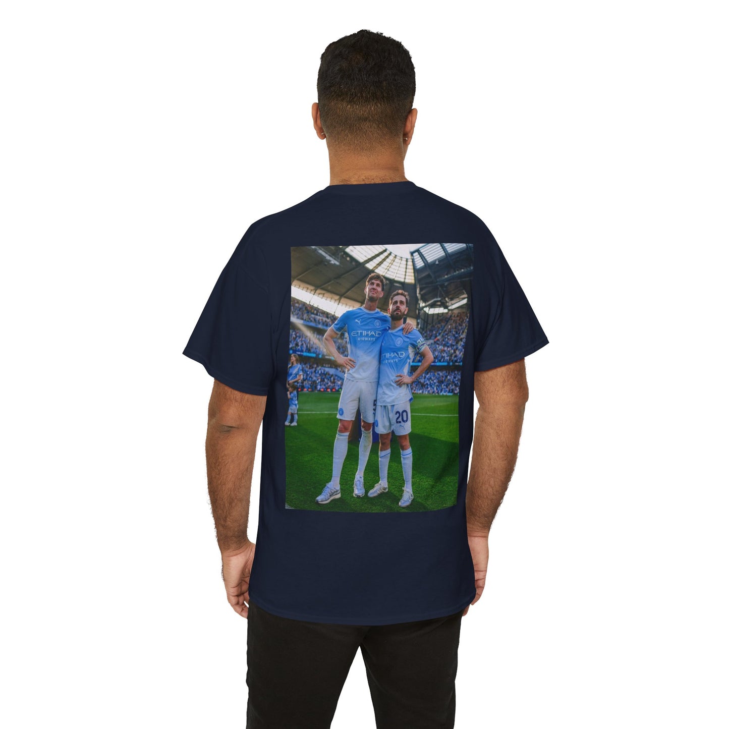 Bernardo Silva & John Stones Manchester City Legends T-Shirt