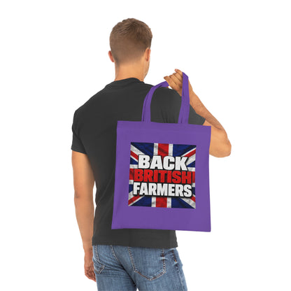 Back British Farmers Tote Bag — Union Jack Cotton Shopper