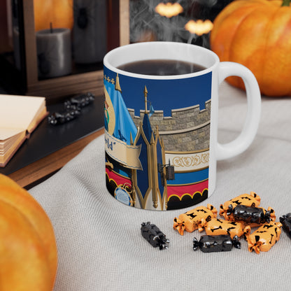 It's a Small World Ceramic Coffee Mug – Disneyland Attraction Design (11oz & 15oz)