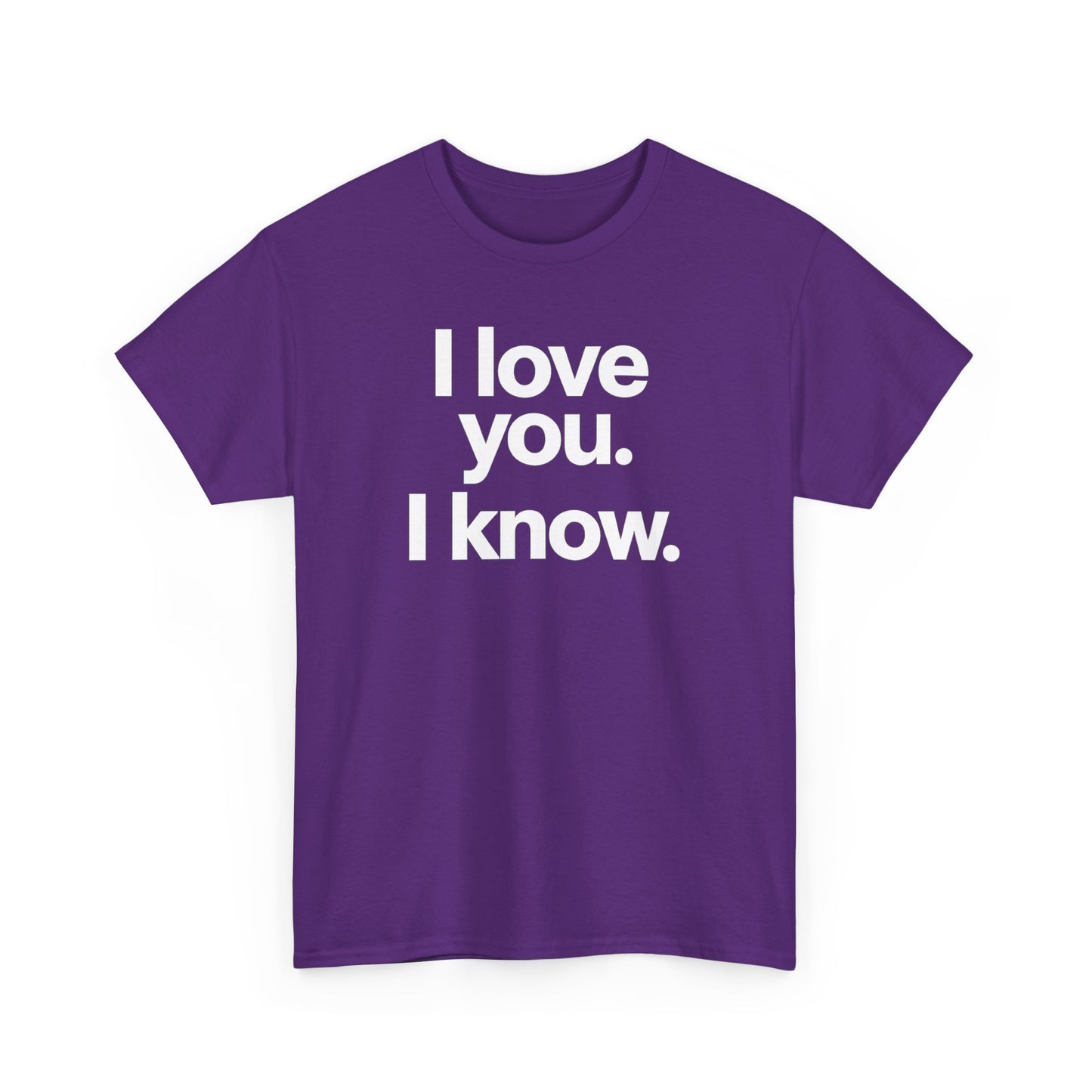 I Love You I Know Saying T‑Shirt from Star Wars