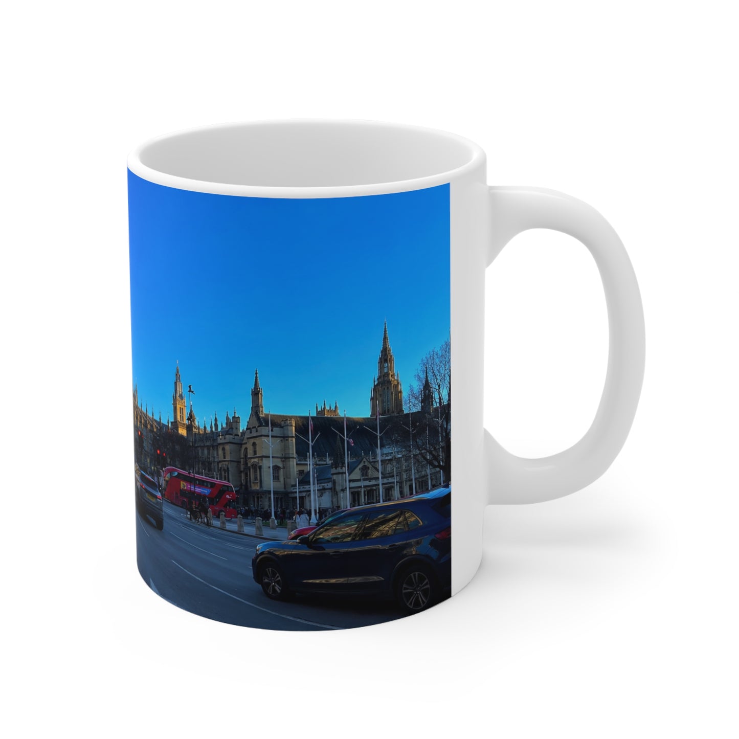 London Big Ben Ceramic Coffee Mug – Iconic Cityscape 11oz & 15oz