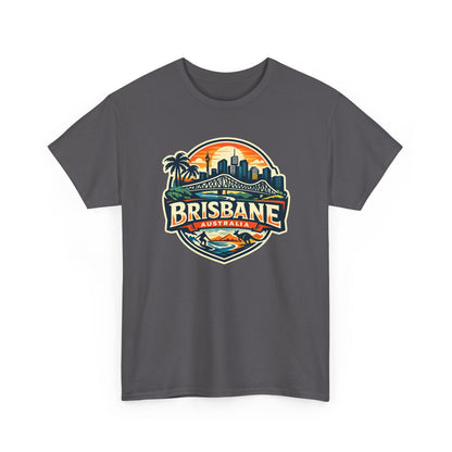 Brisbane Australia Vintage Sunset T-Shirt