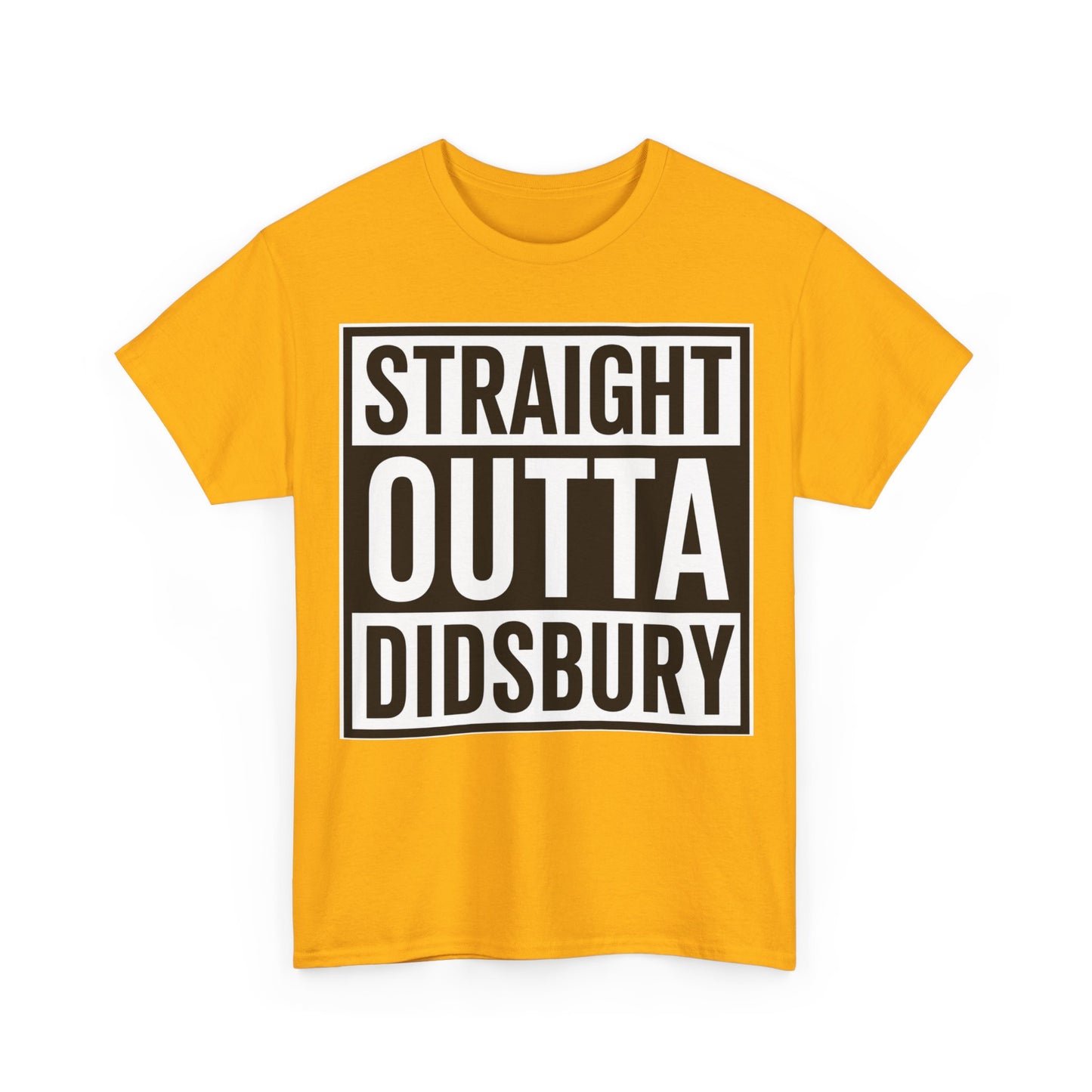Straight Outta Didsbury T‑Shirt — Graphic City Pride Tee