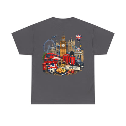 London Landmarks T‑Shirt — British Icons Collage Tee