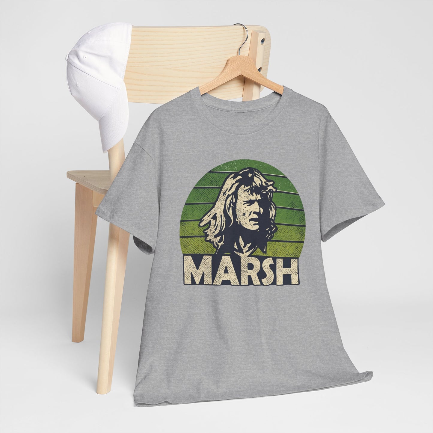 Rodney Marsh Retro Portrait Tee — Graphic T-Shirt